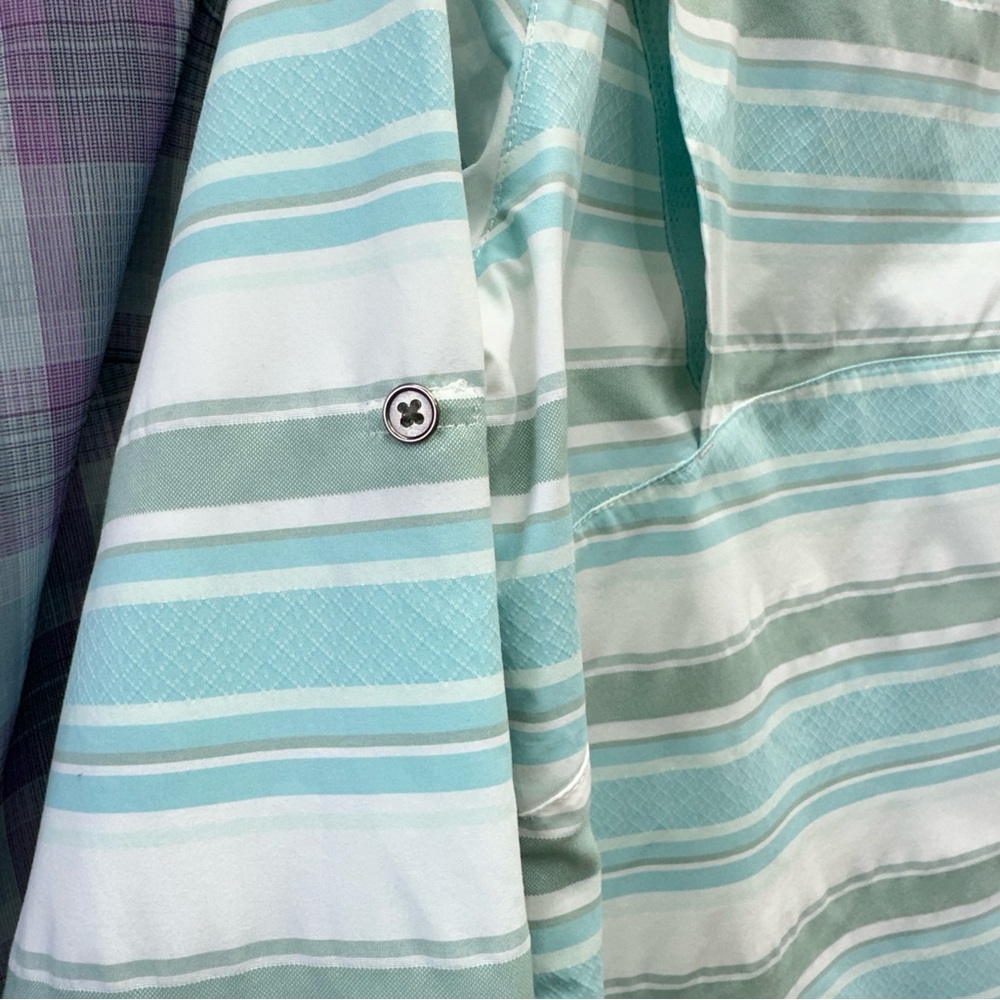 2‎ Columbia omni-shade long sleeve button down fishing shirts women's medium - Picture 7 of 15